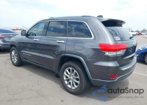 2016 Jeep Grand Cherokee Limited z USA, uszkodzony, nr VIN 1C4RJEBG9GC482648